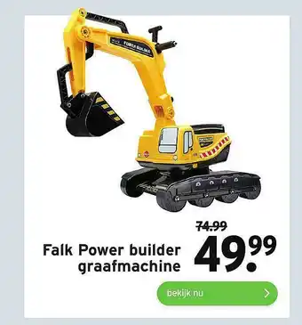 GAMMA Falk Power Builder Graafmachine aanbieding