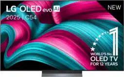 MediaMarkt LG Oled65c54la 65 Oled Evo Smart 4k Tv (2025) aanbieding
