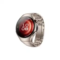 MediaMarkt Huawei Watch 5 42mm Smartwatch Sandgoud aanbieding