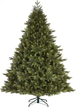Intratuin Black Box kunstkerstboom Kodiak D 150 H 230 cm aanbieding