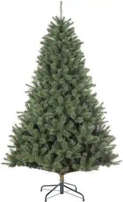 Intratuin Black Box kunstkerstboom Jade Deluxe D 137 H 215 cm aanbieding