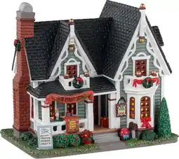 Intratuin Lemax Caddington Village kersthuisje house warming (woonhuis) 21,6 x 19,6 x 25,4 cm aanbieding