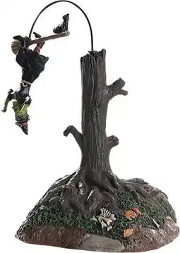 Intratuin Lemax Spooky Town halloween decoratie uh oh (heks aan boom) 20,4 x 15,3 x 29,6 cm aanbieding