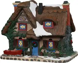 Intratuin Lemax Caddington Village kersthuisje english seaside cottage (strandhuisje) 26,6 x 16,2 x 27,4 cm aanbieding