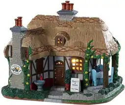Intratuin Lemax Caddington Village kersthuisje honeysuckle cottage (theehuisje) 24,4 x 20,4 x 27,1 cm aanbieding