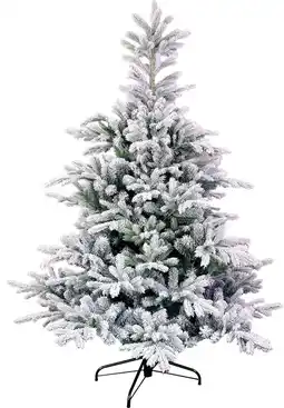 Intratuin Black Box kunstkerstboom Grand Fir besneeuwd D 182 H 305 cm aanbieding