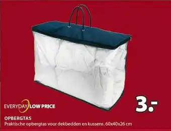 Jysk Opbergtas aanbieding