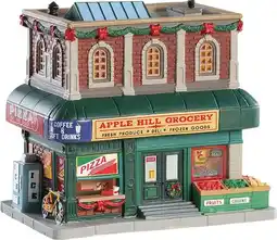 Intratuin Lemax Harvest Crossing kersthuisje apple hill grocery (supermarkt) 23,9 x 18,4 x 25,6 cm aanbieding