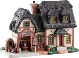 Intratuin Lemax Caddington Village kersthuisje penelope pottery studio (pottenbakkerij) 23,9 x 18,4 x 25,6 cm aanbieding