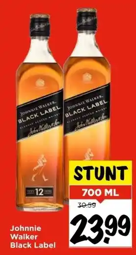 Vomar Voordeelmarkt Johnnie Walker Black Label aanbieding