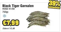 Budget Food Black Tiger Garnalen aanbieding