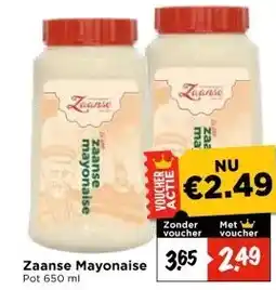 Vomar Voordeelmarkt Zaanse Mayonaise aanbieding