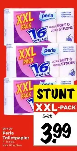 Vomar Voordeelmarkt Perla Toiletpapier aanbieding