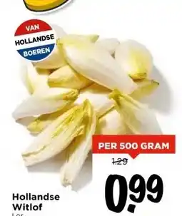 Vomar Voordeelmarkt Hollandse Witlof aanbieding