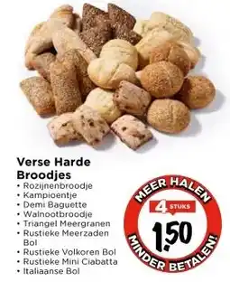 Vomar Voordeelmarkt Verse Harde Broodjes aanbieding