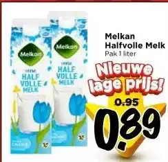 Vomar Voordeelmarkt Melkan Halfvolle Melk aanbieding