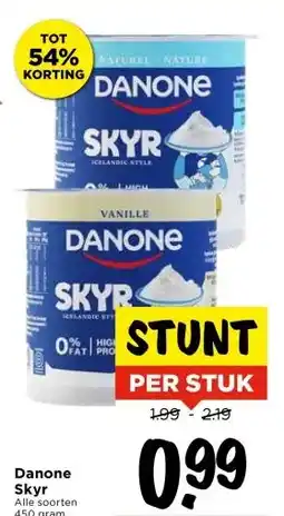 Vomar Voordeelmarkt Danone Skyr aanbieding