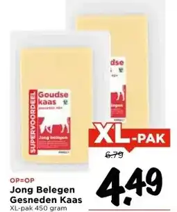Vomar Voordeelmarkt Jong Belegen Gesneden Kaas aanbieding
