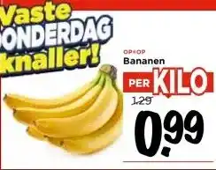 Vomar Voordeelmarkt Bananen. aanbieding
