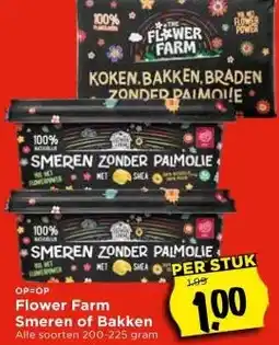 Vomar Voordeelmarkt Flower Farm Smeren of Bakken aanbieding