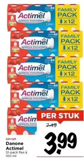 Vomar Voordeelmarkt Danone Actimel aanbieding