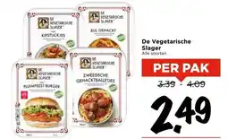 Vomar Voordeelmarkt De Vegetarische Slager aanbieding