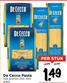 Vomar Voordeelmarkt De Cecco Pasta aanbieding