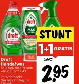 Vomar Voordeelmarkt Dreft Handafwas aanbieding
