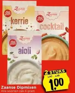 Vomar Voordeelmarkt Zaanse Dipmixen aanbieding