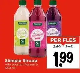Vomar Voordeelmarkt Slimpie Siroop aanbieding