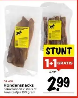 Vomar Voordeelmarkt Hondensnacks aanbieding
