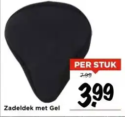 Vomar Voordeelmarkt Zadeldek met Gel aanbieding