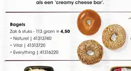 HANOS Bagels aanbieding