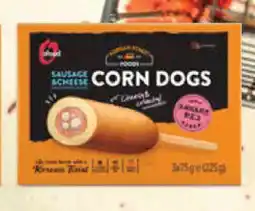 HANOS Corn Dogs Sausage & Cheese aanbieding