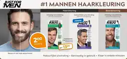 Trekpleister Just for men aanbieding