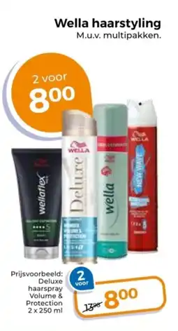 Trekpleister Wella haarstyling aanbieding