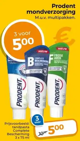 Trekpleister Prodent mondverzorging aanbieding