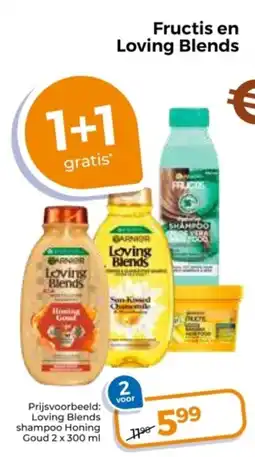 Trekpleister Fructis en Loving Blends aanbieding