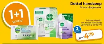 Trekpleister Dettol handzeep aanbieding