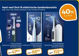 Trekpleister Heel veel Oral-B elektrische tandenborstels aanbieding