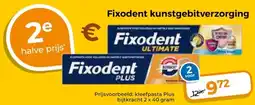 Trekpleister Fixodent kunstgebitverzorging aanbieding