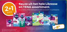 Trekpleister Keuze uit het hele libresse en tena assortiment aanbieding