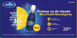 Trekpleister Nicotinell Mondspray aanbieding