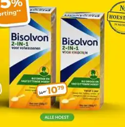 Trekpleister Bisolvon 2 in 1 aanbieding
