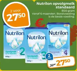Trekpleister Nutrilon opvolgmelk standaard aanbieding