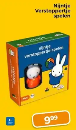 Trekpleister Nijntje Verstoppertje spelen aanbieding