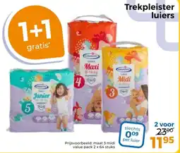 Trekpleister Trekpleister luiers aanbieding