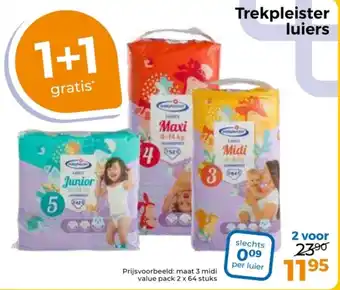 Trekpleister Trekpleister luiers aanbieding