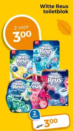 Trekpleister Witte Reus toiletblok aanbieding