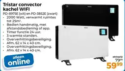 Trekpleister Tristar convector kachel wifi aanbieding